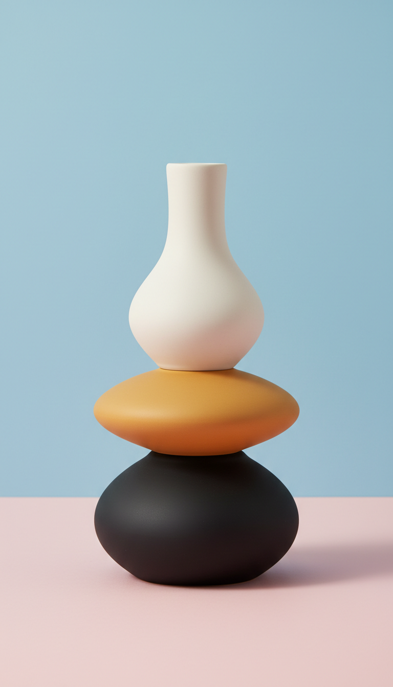 Ceramic Colorblock Planter