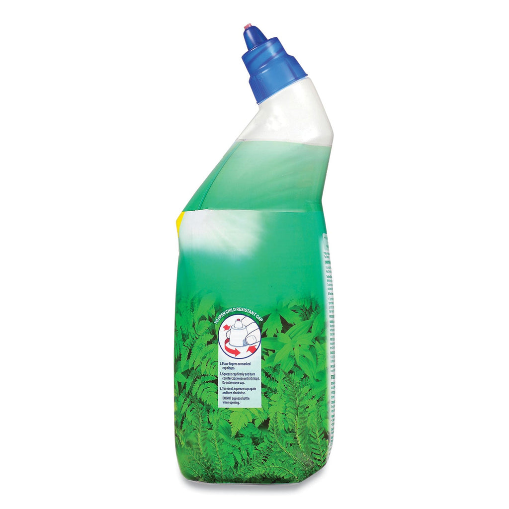 LYSOL Cling and Fresh Toilet Bowl Cleaner, Forest Rain Scent, 24 oz, 2/Pack, 4 Packs/Carton