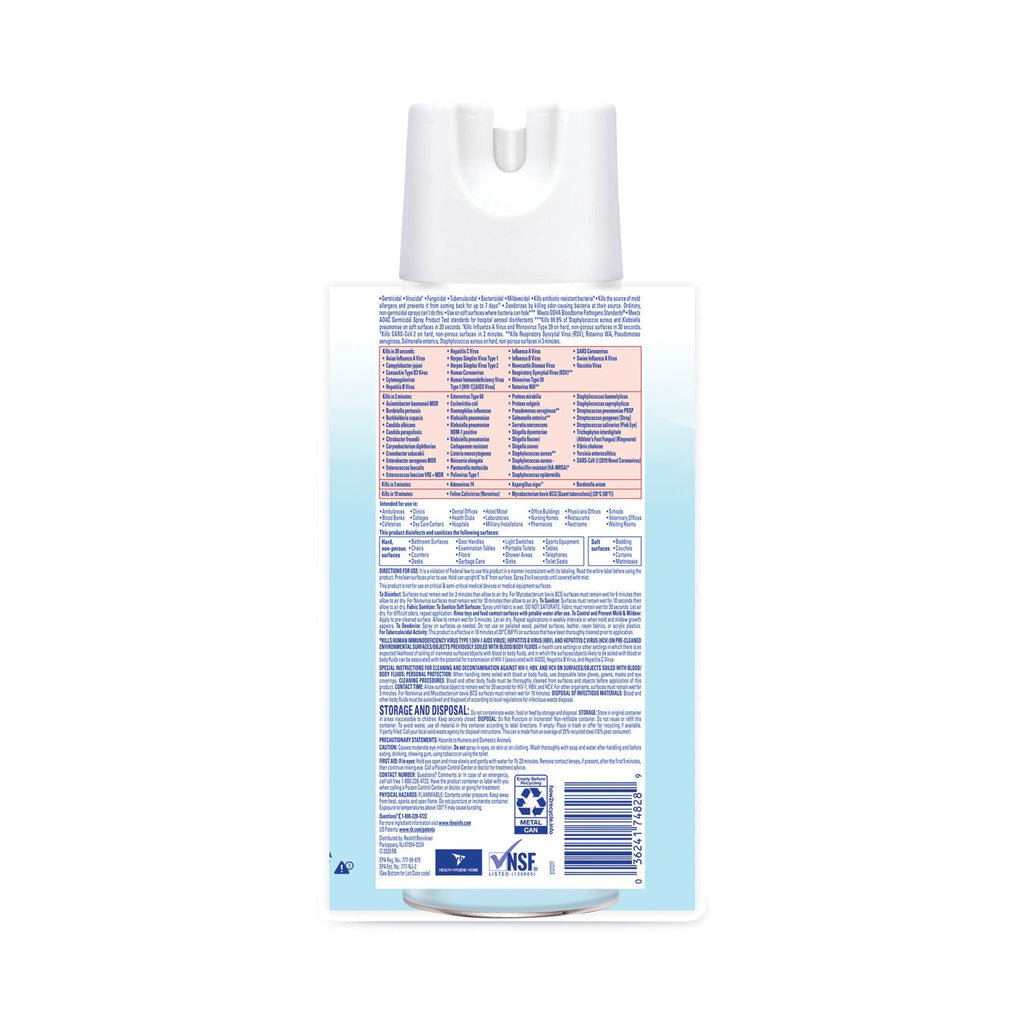 Professional LYSOL Disinfectant Spray, Crisp Linen, 19 oz Aerosol Spray
